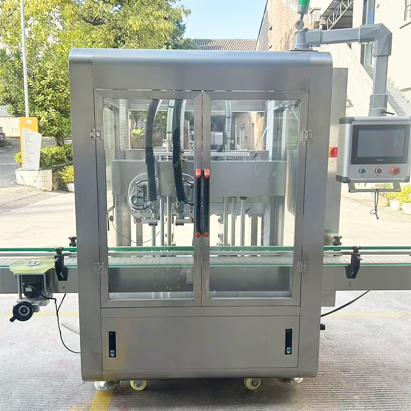 Estructura y principio de funcionamiento de la máquina llenadora.