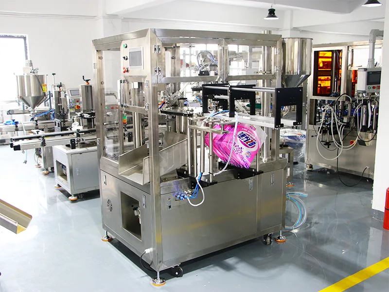 Self-Priming Bag Filling Machine