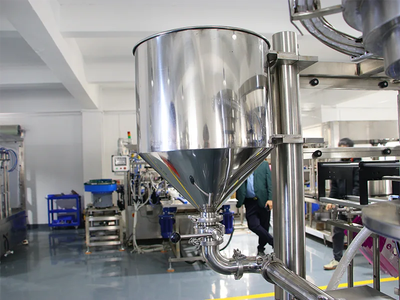 Double-Head Spout Pouch Filling Machine