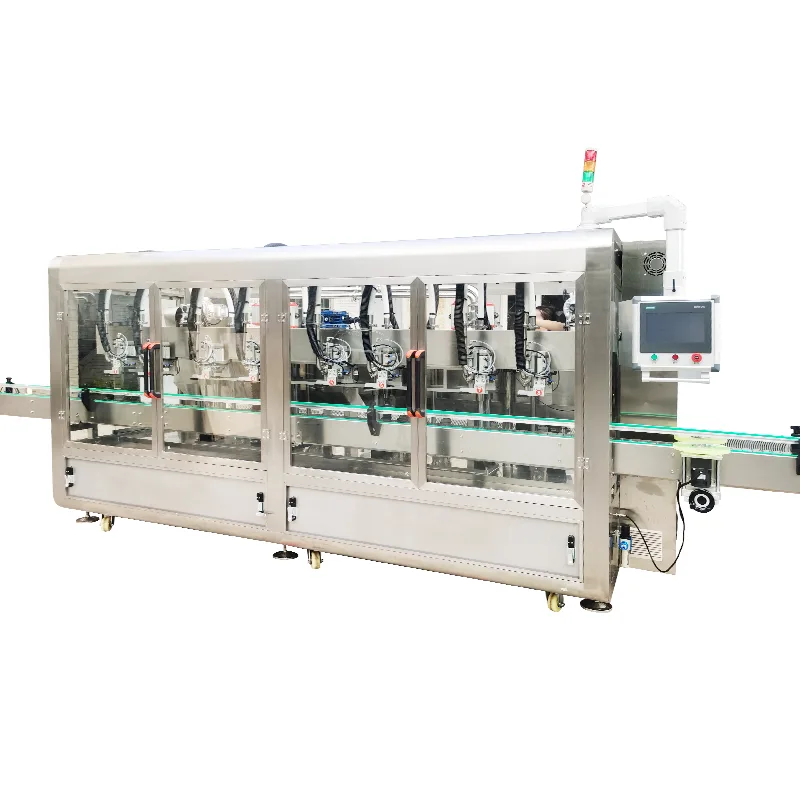 Máquina llenadora de pasta semiautomática